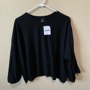 NWT Forever 21 Black Sweater